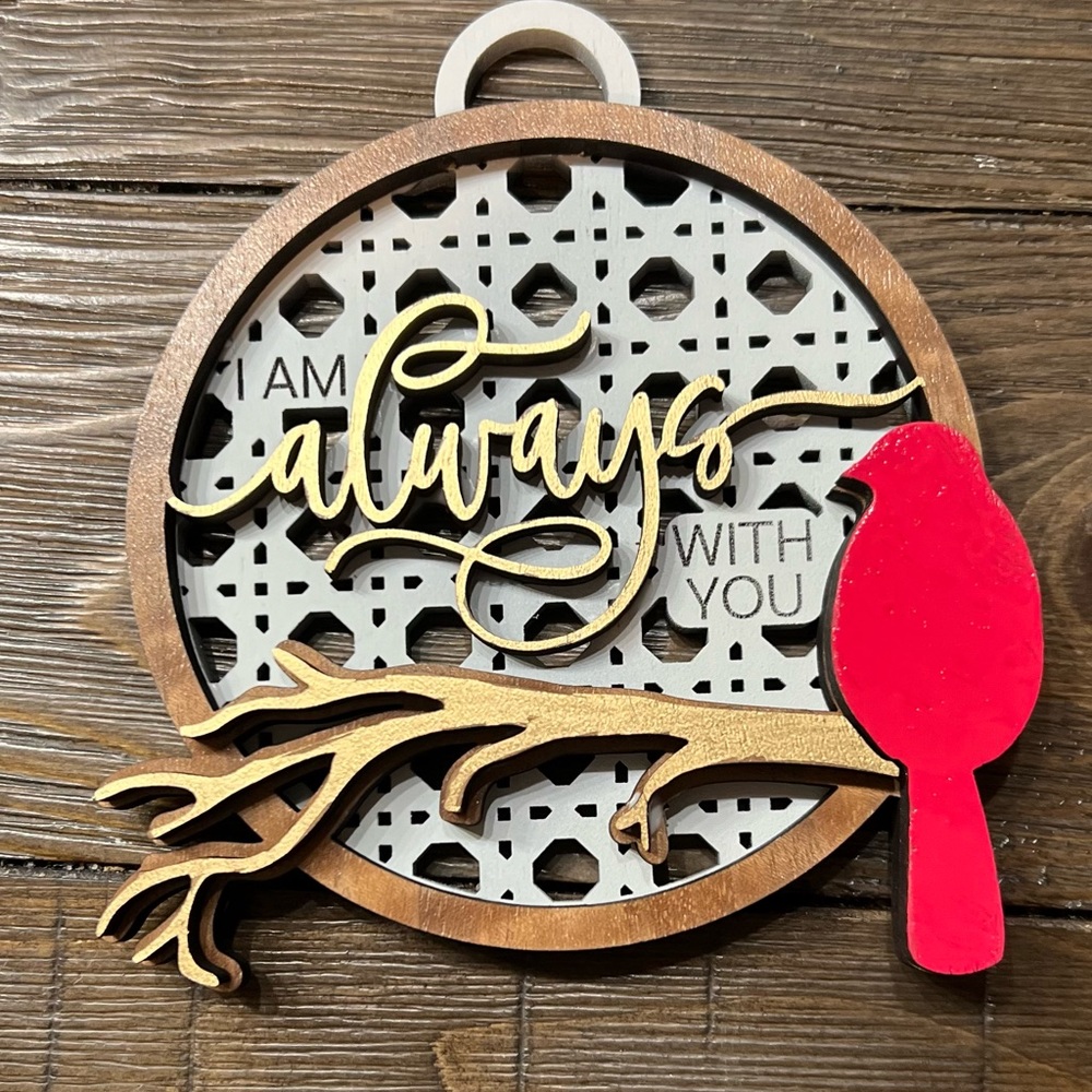 Cardinal Memorial Ornament